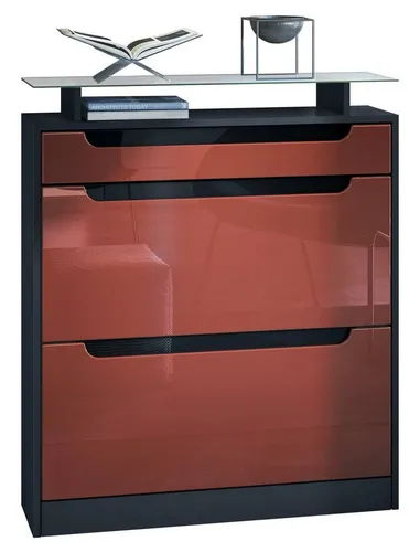 Schuhregale & -schränke Rot von Vladon