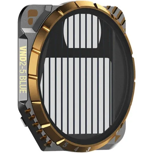 PolarPro Bluemorphic VND 2-5 Filter für DJI Mavic 3 - Drohnenfilter mit anamorphotischem Streiflicht-Effekt, leichtes AirFrame 4.0 Design, ideal für kreative Aufnahmen mit der Mavic 3 und Mavic 3 Cine.