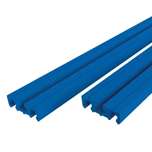 Kreg Universal-Schienensystem 2745 - Schraubstöcke, Schraubzwingen & Spannvorrichtungen - Flexibles Aluminium-System für präzises Arbeiten, kompatibel mit allen Kreg Zwingen.