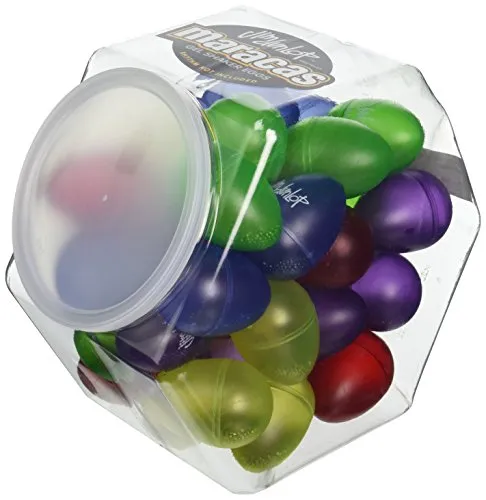 JIM DUNLOP Shaker Maracas, Krug mit 36, Multicolor