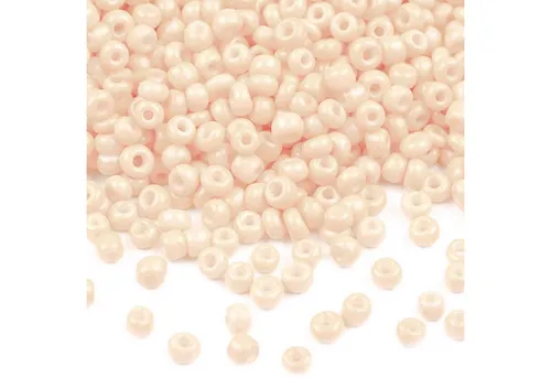 maDDma Bastelperlen 50g Rocailles Glasperlen 2mm Rocaillesperlen Perlen Schmuck, (50g-Abpackung 1-tlg), perlmutt