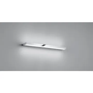 Helestra Slate Wandleuchte LED, 60 cm - Chrom - Lampen mit hochwertiger Verarbeitung und modernem Design, ausgestattet mit einem integrierten LED Modul für energieeffiziente Beleuchtung.