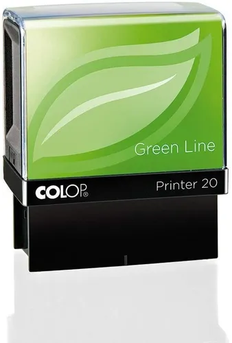 COLOP 139167 Stempel Printer 20 Greenline inkl. Gutschein zur Textplatte - OVP
