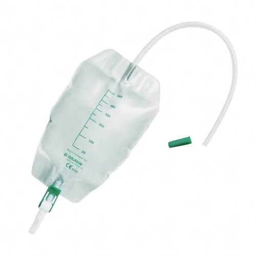 Urin Beinbeutel 500 ml Antirefluxvent.60 cm Kürzb.