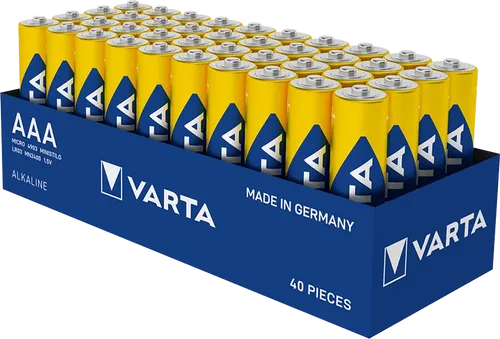 VARTA AAA Batterien Longlife Power, 40 Stück, Alkaline, 1,5V - Premium Alkaline-Batterien 