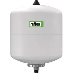 Reflex Ausdehnungsgefäß REFIX DD 25 l, 10 bar - Thermostate für Kaltwasseranwendungen, korrosionsgeschützt und mit High-Flow Durchströmungsstern für optimale Wasserzirkulation.
