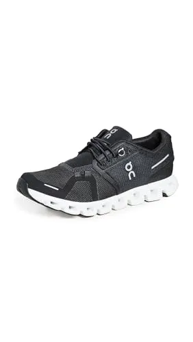 ON Cloud 5 Damen-Sneaker - Schwarz/Weiß, 35.5 EU - Laufschuhe mit patentierter CloudTec-Sohle für optimalen Komfort, leichtes Design und Speed-Lacing System, ideal für den täglichen Gebrauch.