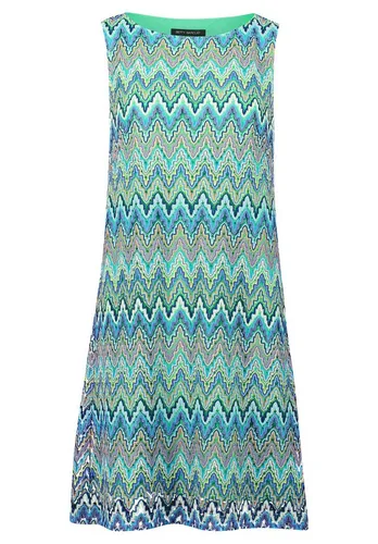 Betty Barclay Damen Etuikleid ohne Arm 48, Blau/Grün in blau von Betty Barclay