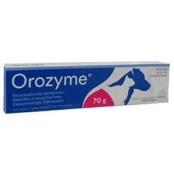 Orozyme Enzymhaltige Zahnpasta Hund/Katze 1 Tube (70 g) von ecuphar