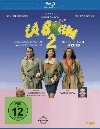 La Boum 2 - Die Fete geht weiter - Sophie Marceau  Blu-ray/NEU/OVP