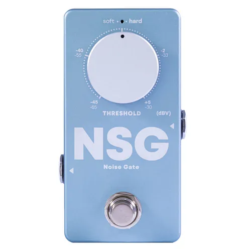 Darkglass NSG Noisegate - Effektpedal für E-Bass - Effektprozessor für E-Bass; vielseitiges Noisegate mit Soft- und Hard-Modus für individuelle Klangkontrolle und Rauschunterdrückung.