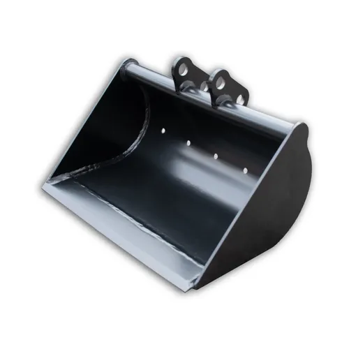 BAMATO Humusschaufel für Minibagger MIB-600 - 500 mm Breite, einfache Montage und perfekte Ergänzung für Ihren BAMATO Minibagger