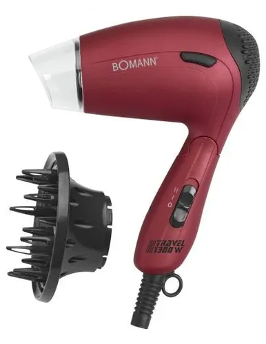 Bomann HTD 8005 CB ROT Reisehaartrockner