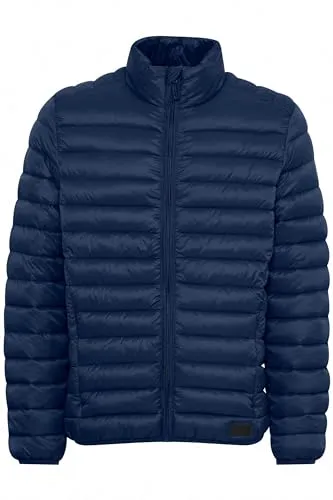 Blend BHNils Herren Steppjacke Übergangsjacke Jacke gefüttert mit Stehkragen Reißverschlusstaschen Regular fit, Größe:XL, Farbe:Navy (70230)
