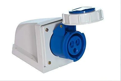 Steckdose CEE 16A 230V IP67 3polig Wandsteckdose 91407