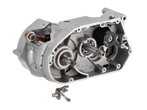 Rumpfmotor M500- mit Sportgetriebe 5-Gang kurz (23:32), Laufbuchse ø 46mm, Silbermetallic - Simson S51, KR51/2 Schwalbe, SR50