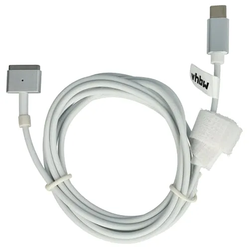 vhbw Adapterkabel USB Typ C auf MagSafe 2 kompatibel mit Apple MacBook Air 11