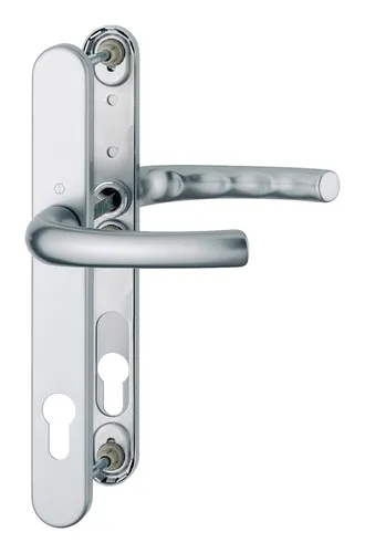 Hoppe Garnitur mit Schild 1710RH / 334 6GRT F1 8 PZ -92 57-62 - 2064921