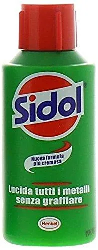 Produktbild Sidol Metallreiniger, 4 Flaschen mit je 75 ml (insgesamt 300 ml)
