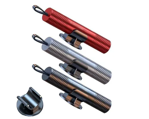 Novzep Hammer 3st. Sicherheitshammer-Sicherheitsgurtschneider mit Testglas (3-St., Notfall-Fluchtwerkzeug), Notfallgerät zum Glasbrechen, Multifunktions-Sicherheitshammer