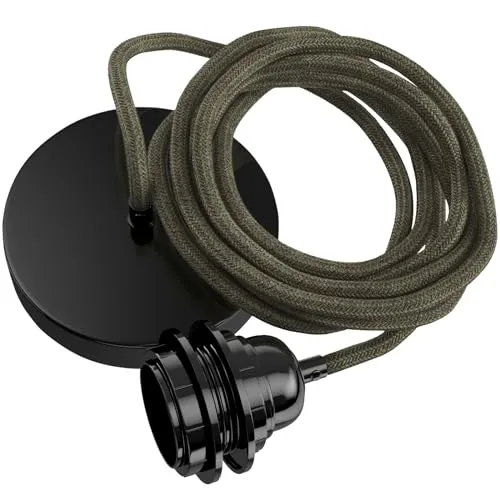 Hoopzi Kronleuchter - Modulares Design mit Stil - Lampen mit modernem und zeitlosem Design, individuell gestaltbar und ideal für Wohnzimmer, Küche oder Büro. Kombinierbar mit E27 LED oder Edison-Glühbirne für den perfekten Look.