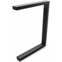 HEVVA Doppelte Waschtischhalterung 30 cm - Regalträger & -stützen, Schwerlastträger mit seidenmattem Korrosionsschutz für langlebige Nutzung, ideal für Aufsatz-Waschbecken.