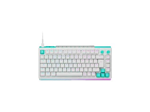LOGITECH G512 X 75 WHITE Gaming Tastatur, kabelgebunden, vielseitig