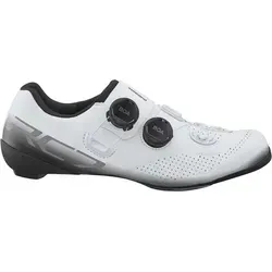 Shimano Rc702w Rennradschuhe Weiß EU 36 für Frauen - Hochwertige Rennradschuhe für Damen mit TPU-Laufsohle und Boa-Verschluss für optimalen Halt. Perfekt für ambitionierte Radfahrerinnen, die Leistung und Komfort schätzen.