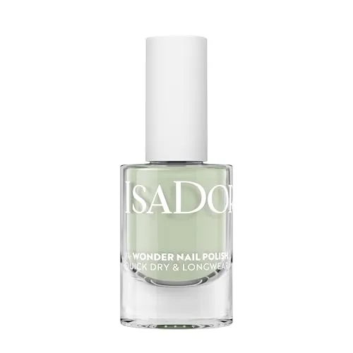 IsaDora Nagellack schnelltrocknend - Langanhaltend und einfach aufzutragen - Individuelles Nageldesign - Veganer Nagellack - Nail Polish in verschiedenen Farben - 146 Pale Sage