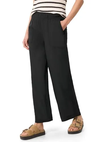 Street One Studio Wide Leg Culotte Schwarz 46