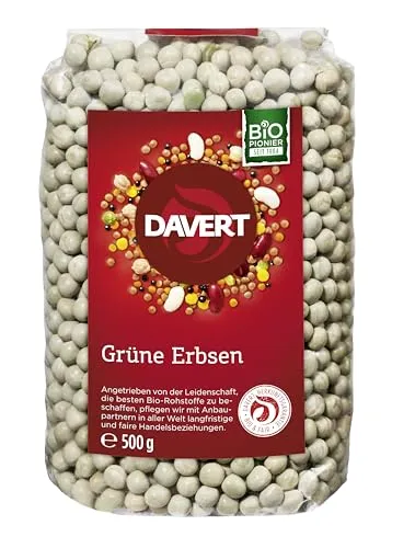 Davert Erbsen, grün (1 x 500 g)