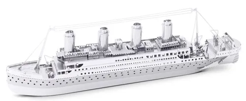 BASTELSET BAUSATZ METAL EARTH SILVER EDITION TITANIC NEU