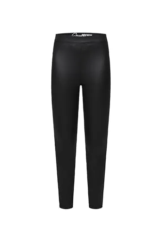 SOCCX Damen Jeggings PI:A Skinny Fit Black, 27