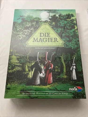 Noris 606106921 - Die Magier, Familienspiel - Gesellschaftsspiel für die ganze Familie, fördert Kreativität und Teamgeist, geeignet für Kinder ab 3 Jahren.