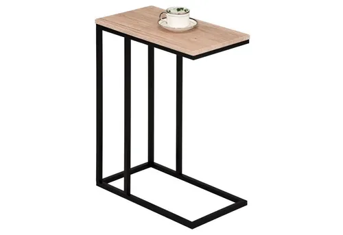 IDIMEX Beistelltisch DEBORA - Rechteckiger Wohnzimmertisch aus Wildeiche - Ablagetisch mit eleganter Wildeiche-Oberfläche, ideal für stilvolle Wohnräume. Maße: 46x26x61 cm, Lieferung zerlegt.