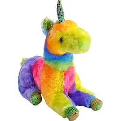 Wild Republic Rainbowkins Einhorn Kuscheltier