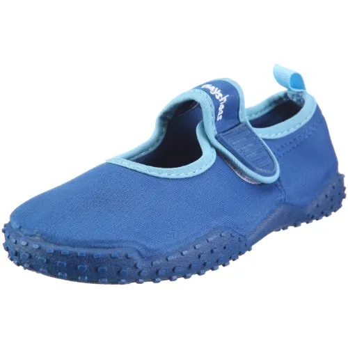 Playshoes Unisex Kinder Aquaschuhe Aqua-Schuhe Klassisch, Blau Klassisch, 28/29 EU