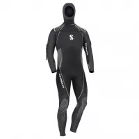 Scubapro Definition 7 Herren Kaltwassertauchanzug - Gr. 2XL/56 - Lungenautomaten - 7-mm-Anzug mit Front-Zip und Kopfhaube für optimale Wärmeisolierung und Bewegungsfreiheit. Ideal für aktive Kaltwassertaucher, CE-zertifiziert für Temperaturen von 7°C bis 12°C.