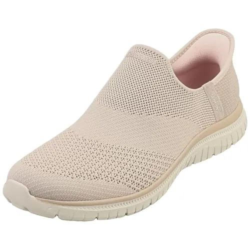 Skechers Sneaker Slip-ins: Virtue - Sleek in Grau, Größe 38 - Stylische Damen Sneaker in Grau, bequem und einfach anzuziehen dank Slip-in Design. Ideal für den Alltag und lässige Freizeitoutfits.