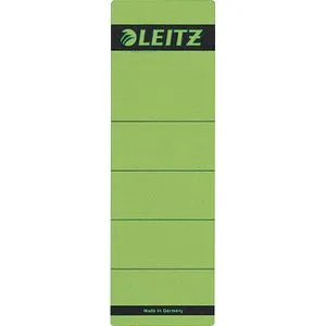Leitz 1642 grün 61 x 192mm Ordner Rückenschilder, 10 Stück von Leitz