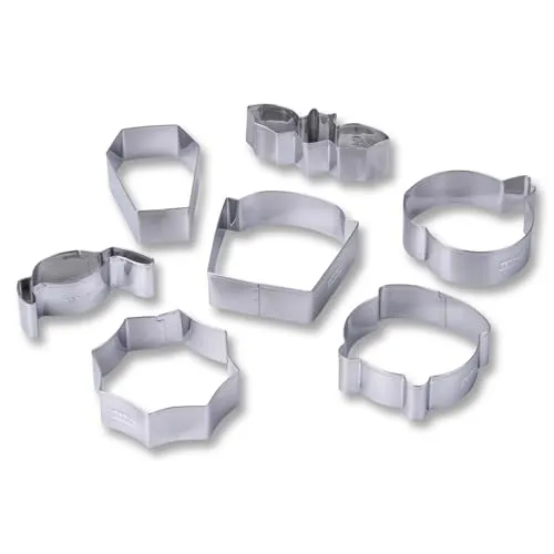 ZENKER Ausstecher Halloween 7-tlg, Silber