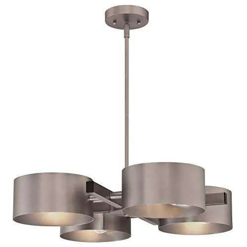 Westinghouse Kronleuchter Zaro, E27 in silber von Westinghouse
