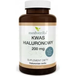 Medverita Hyaluronsäure 200 mg – 120 Kapseln – Hochdosiert & Vegan