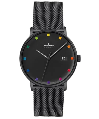 JUNGHANS Herren-Automatikuhr Form A Bauhaus Edition von Junghans
