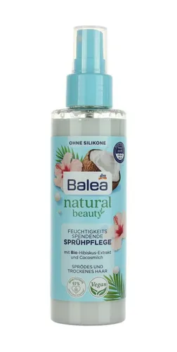 Balea Natural beauty Feuchtigkeitsspendende Sprühpflege 150ml