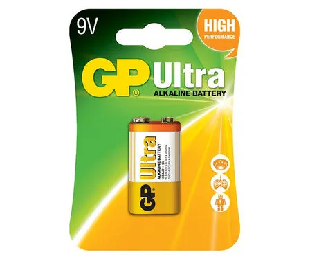 BATERIA ALKALINE 1604AU 9V GP BATTERY 4891199034688