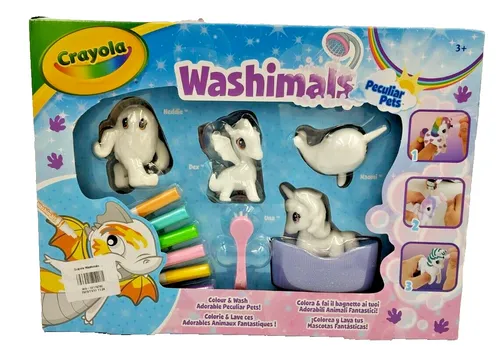 Crayola Washimals Peculiar Pets - ab 3 Jahren - Neu - OVP - 2. Wahl *
