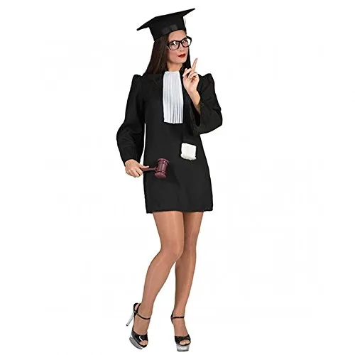 Produktbild Funny Fashion Kostüm Richterin Justitia Tunika schwarz