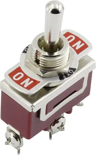 TRU Components 1426605 XT-11B Kippschalter 250 V/AC 15A 1 x Aus/Ein rastend 1St.