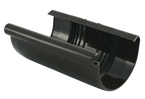 MARLEY Rinnenverbindungsschale für Dachrinne braun RG100